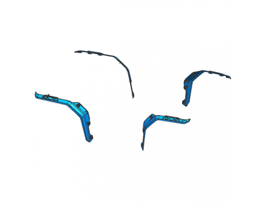 Purvasaugių komplektas GOES Terrox 1000