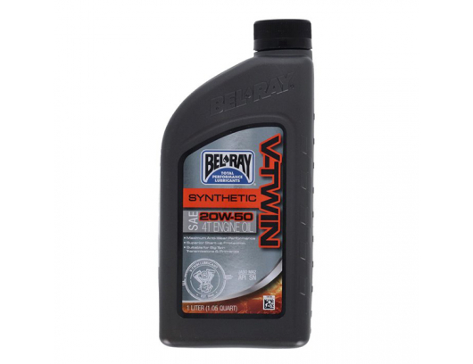 Variklio alyva Bel-Ray V-Twin Synthetic Oil 20W50 1L