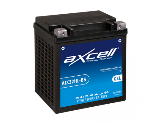 Akumuliatorius Axcell AIX32HL-BS 12V 33.6Ah 445A