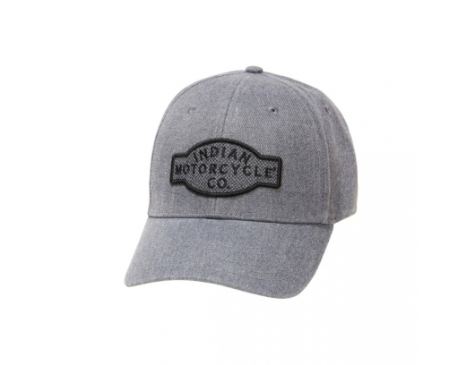 Indian Motorcycle Factory Sign Hat, Gray