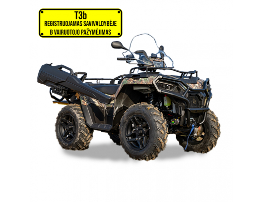 Polaris Sportsman 570 EPS Hunter SE 2026 ATV (Mini Tractor) T3b with Accessories