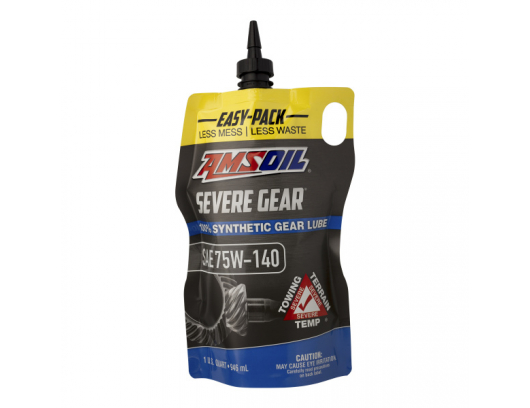 Pavarų dėžės alyva AMSOIL Severe Gear SAE 75W140 Synthetic Gear Lube