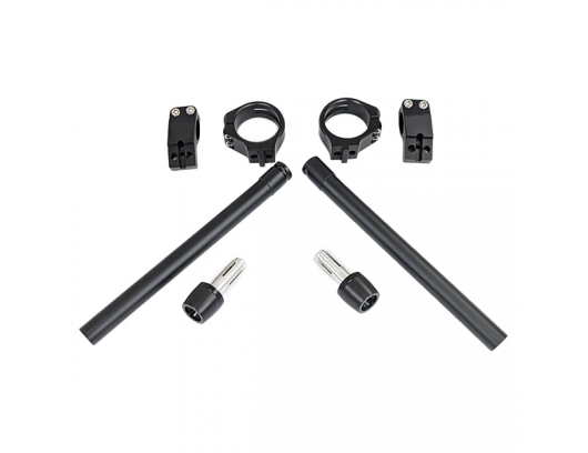 Vairo rankenos (Clip-On) CFMOTO 675SR-R (juodos)