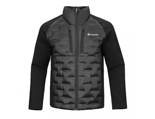 Vyriška striukė CFMOTO Knitted Sleeved Down Jacket (Juoda)