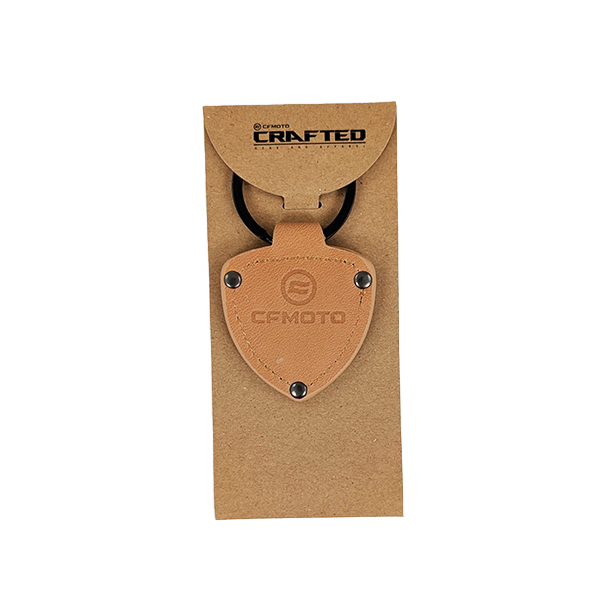 products/100/005/747/93/Odinis raktu pakabukas CFMOTO Triangular Oval Coffe Brown_1.jpg