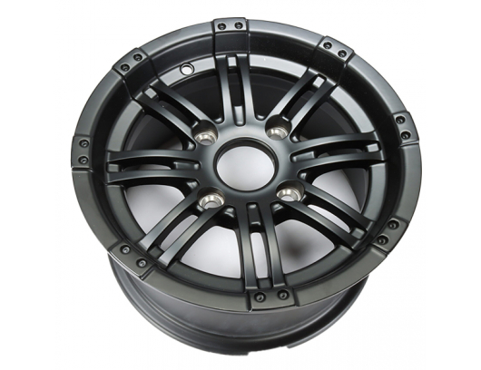 Galinis ratlankis R12 9010-110100-2B200 Matte Black