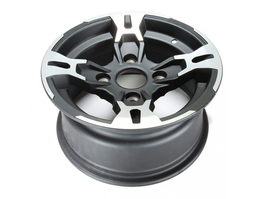 Priekinis ratas R12 5AS0-070100-6002 Matte Black/Reflective